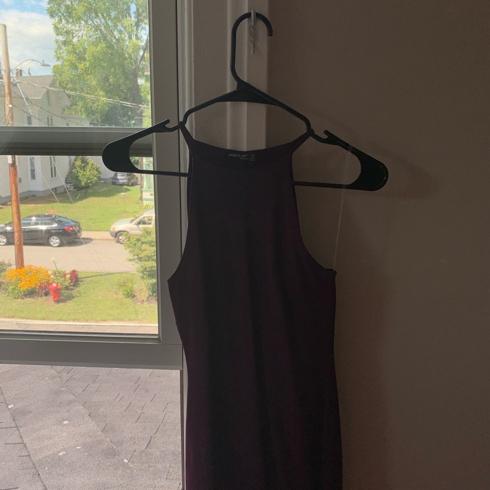 Plum Mini Dress